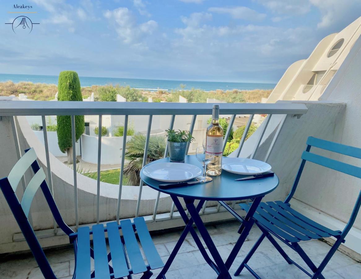 Le Meridien, Beau Studio 3 Etoiles, Vue Mer, Piscine, Wi Fi Et Parking Prive 라그랑모트 외부 사진