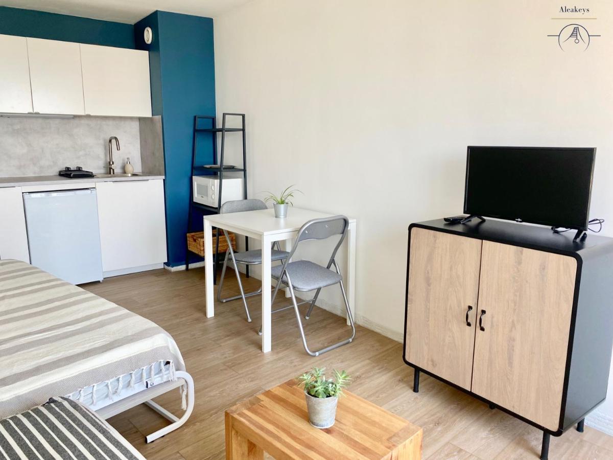 Le Meridien, Beau Studio 3 Etoiles, Vue Mer, Piscine, Wi Fi Et Parking Prive 라그랑모트 외부 사진