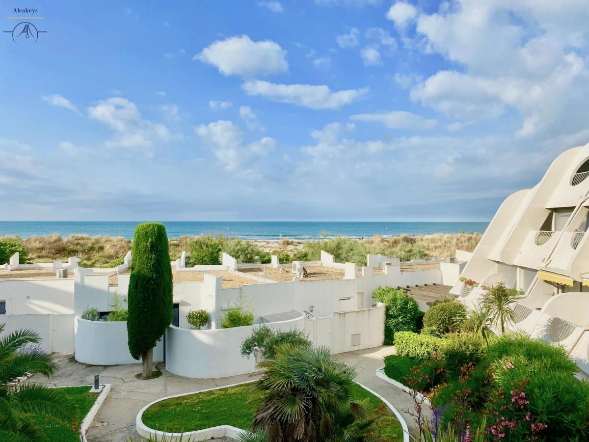 Le Meridien, Beau Studio 3 Etoiles, Vue Mer, Piscine, Wi Fi Et Parking Prive 라그랑모트 외부 사진